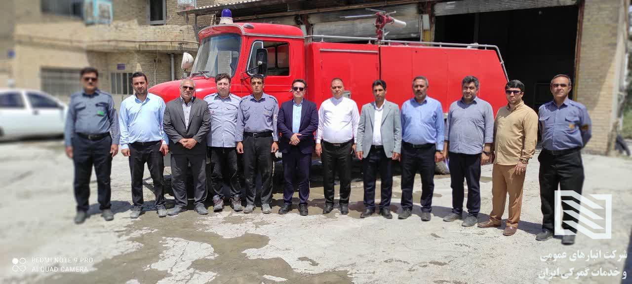 ارتقای سطح آمادگی عملیاتی؛ مانور تخصصی اطفاء حریق در شرکت انبارهای عمومی و خدمات گمرکی بازرگان برگزار شد 1
